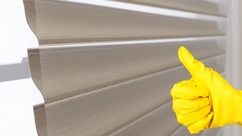 How to properly clean sheer shades
