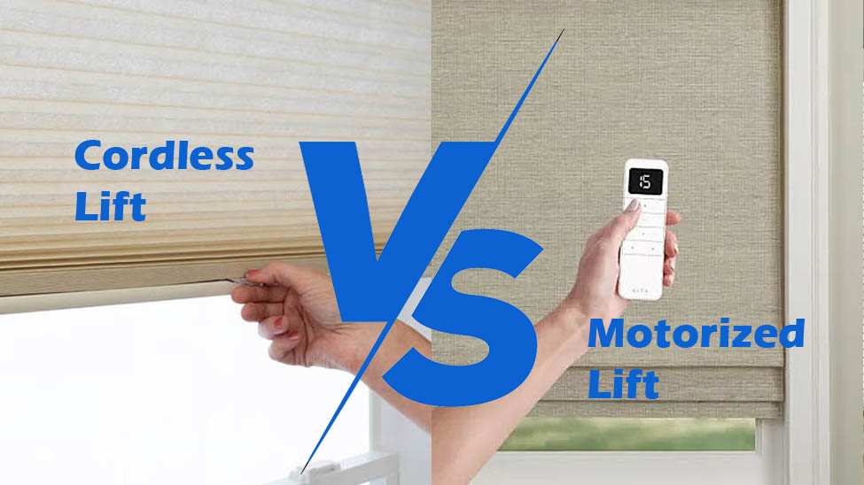 Cordless Lift vs Motorized LIft Shades
