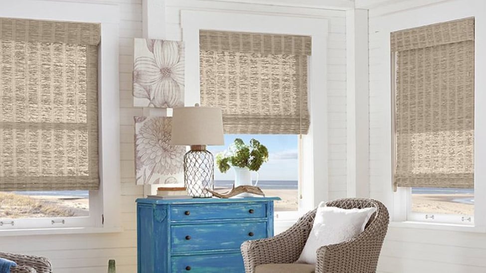 Woven Wood Vs. Roman Shades