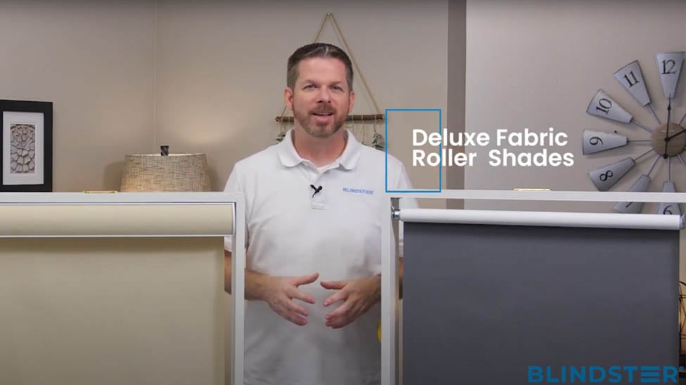 Blindster Deluxe Fabric Roller Shades: Product Review Video