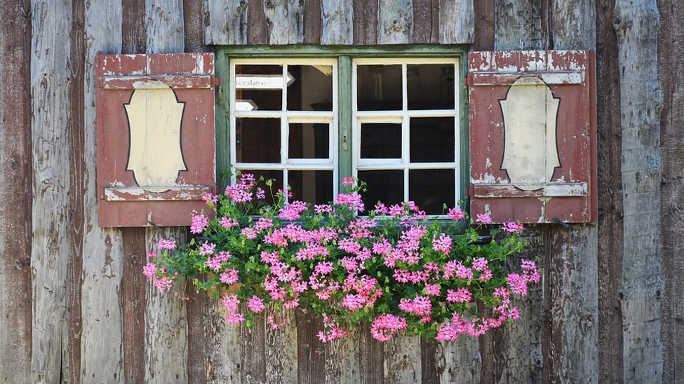 Re-purposing Old Window Treatments