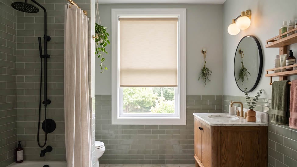 Best Roller Shades for Kitchens & Bathrooms