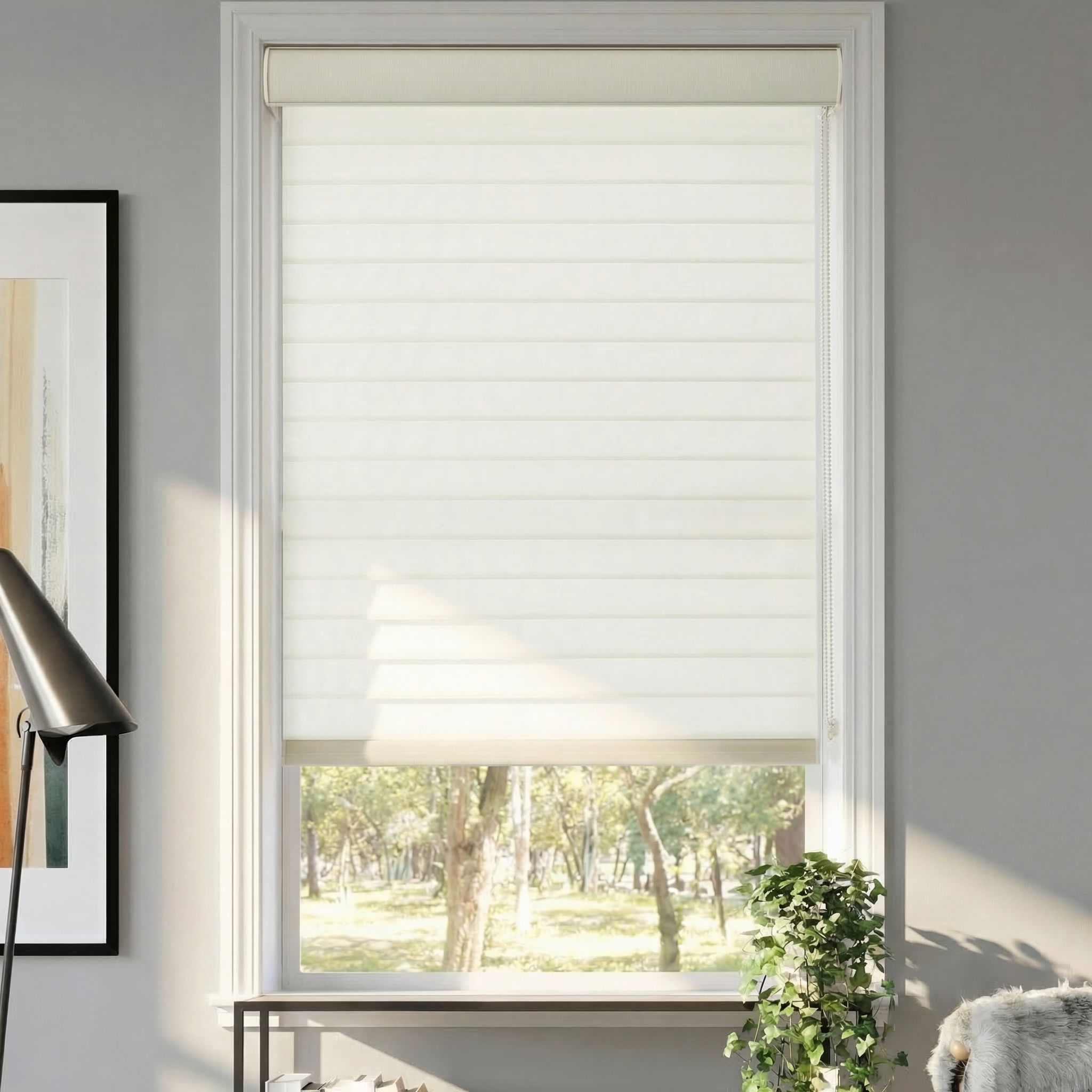 2" Deluxe Light Filtering Sheer Shades