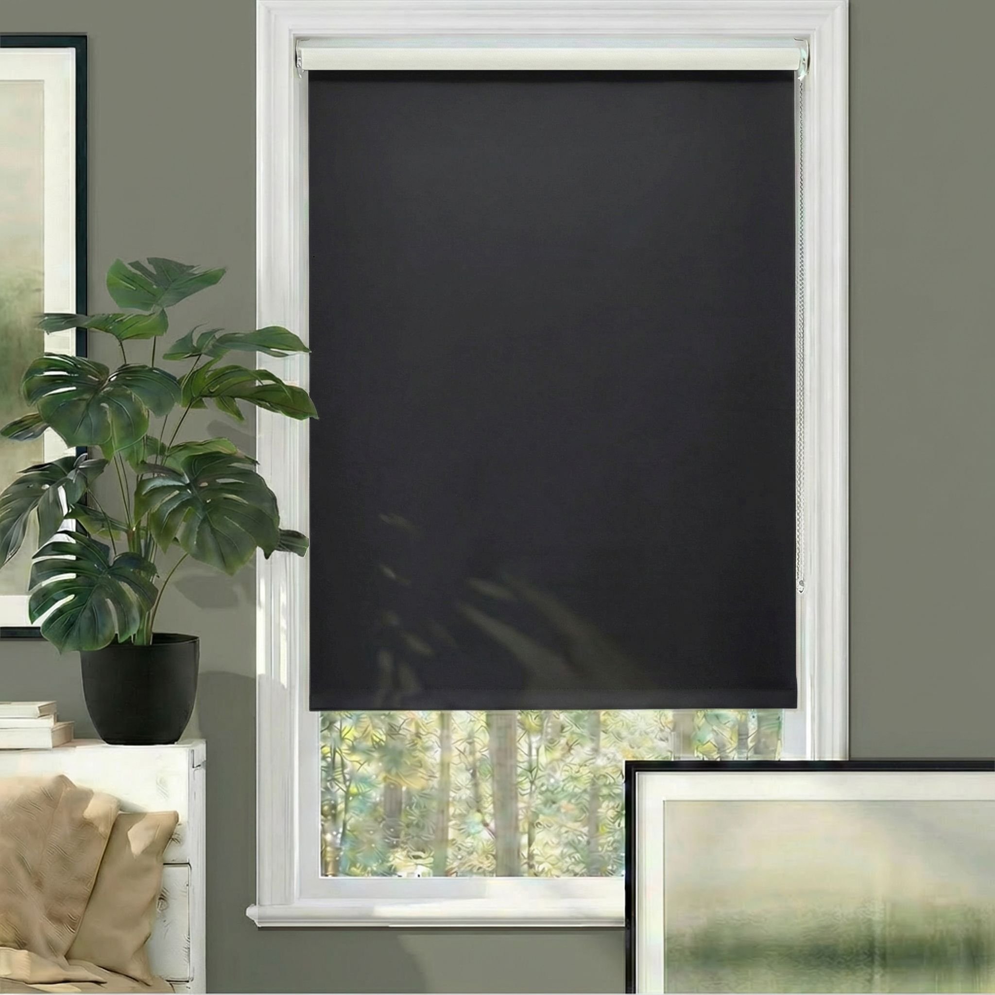 Deluxe Blackout Fabric Roller Shades