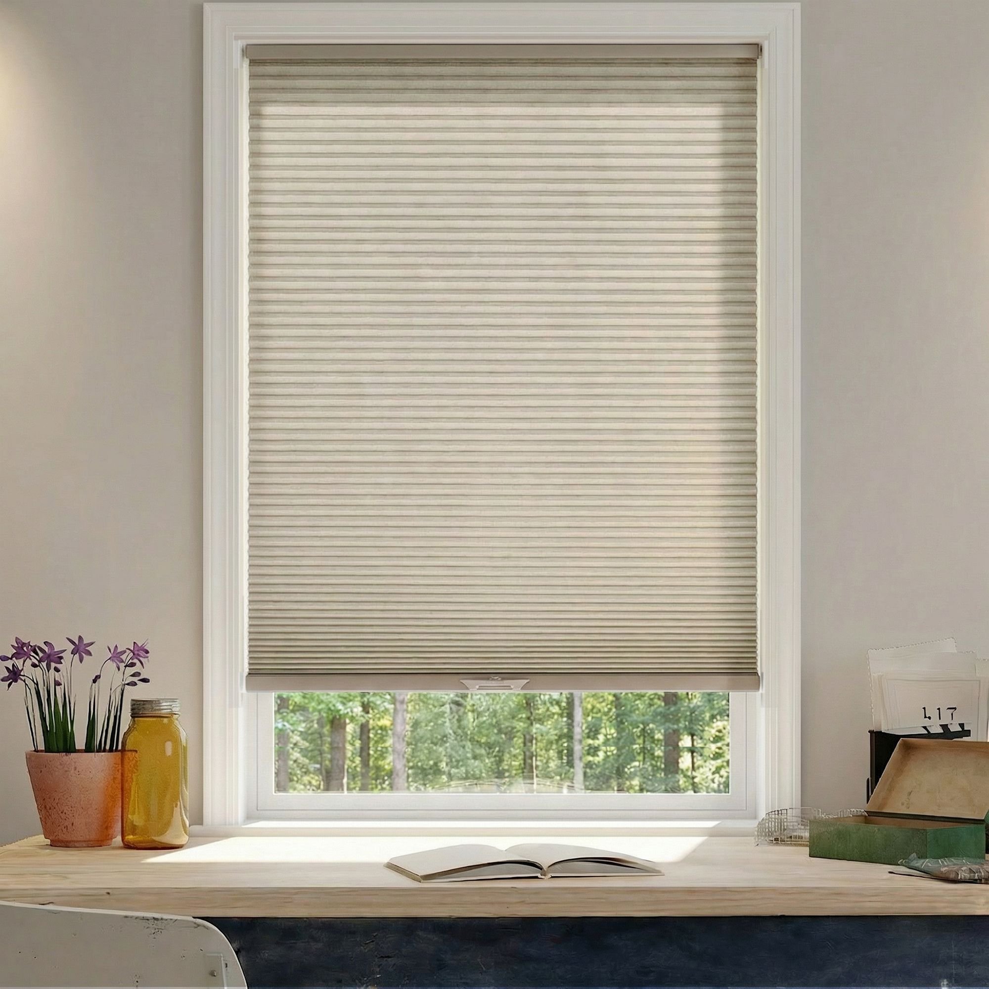 Deluxe Light Filtering Double Cellular Shades