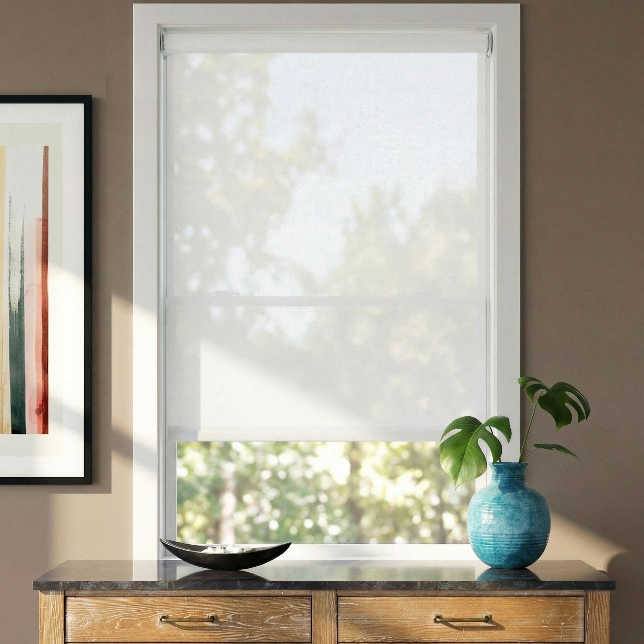 Deluxe Light Filtering Solar Shades