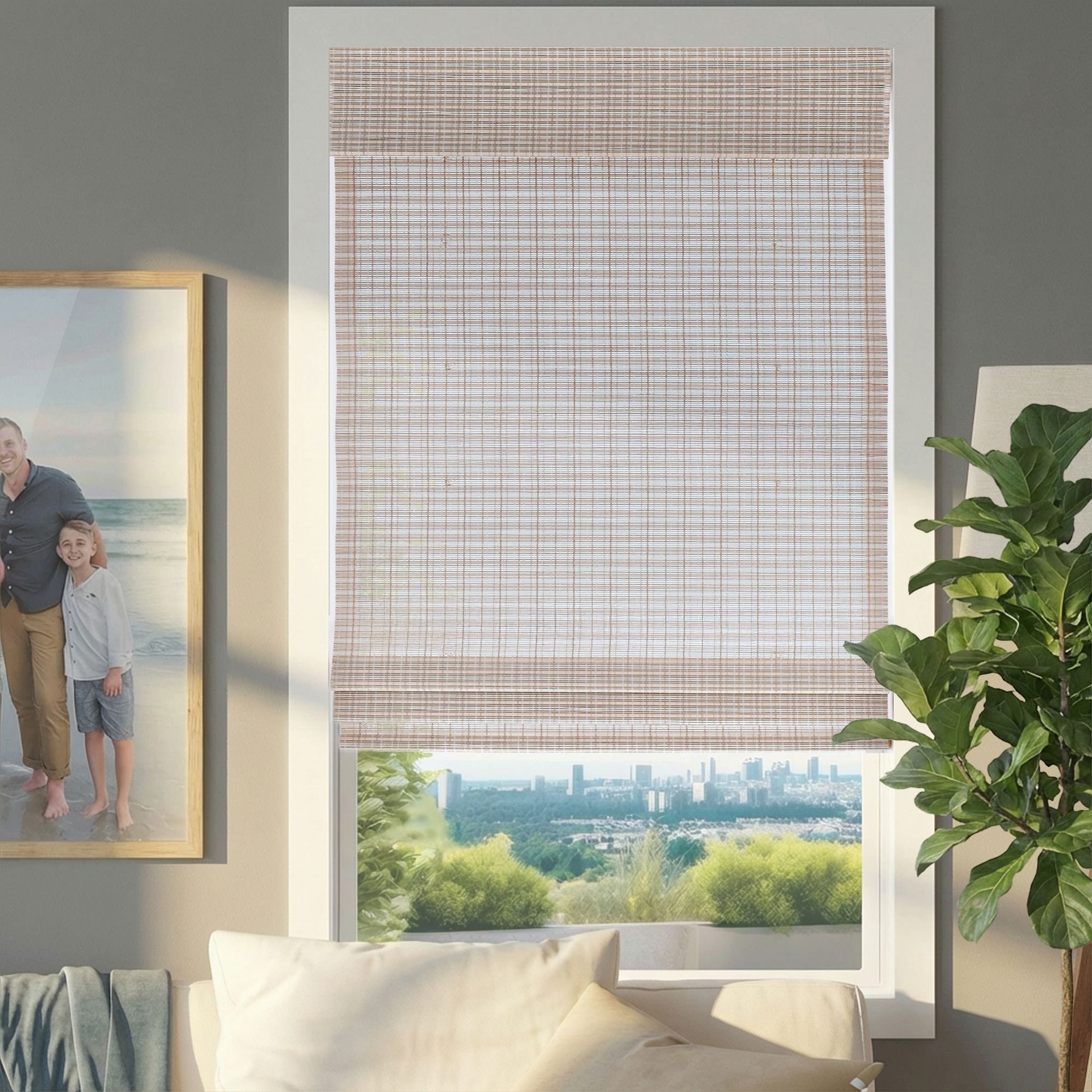 LEVOLOR Bamboo Woven Wood Shades