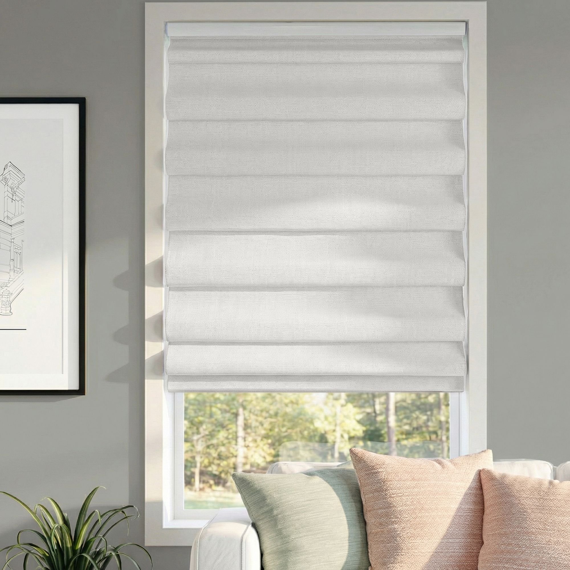 LEVOLOR Soft Fold Roman Shades