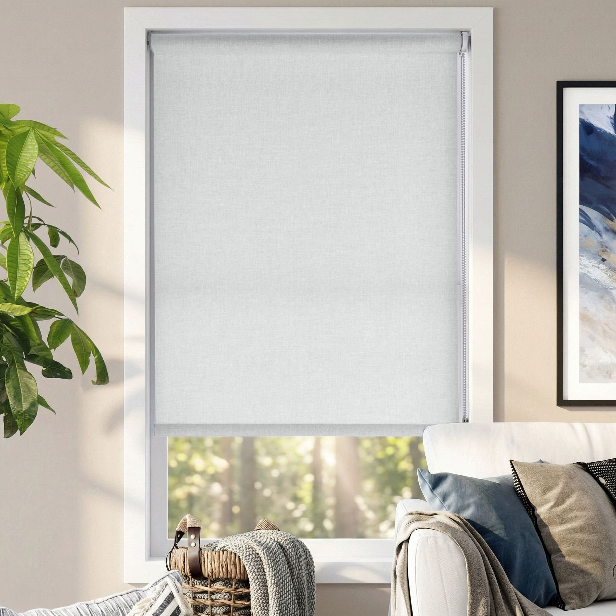 LEVOLOR Light Filtering Fabric Roller Shades