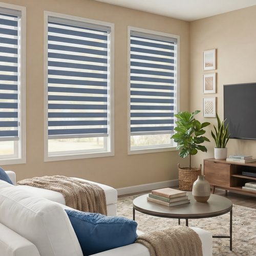 Zebra Dual Shades – Modern Privacy & Style | Blindster