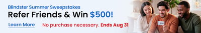 Enter for a chance to win $500 Blindster credit!