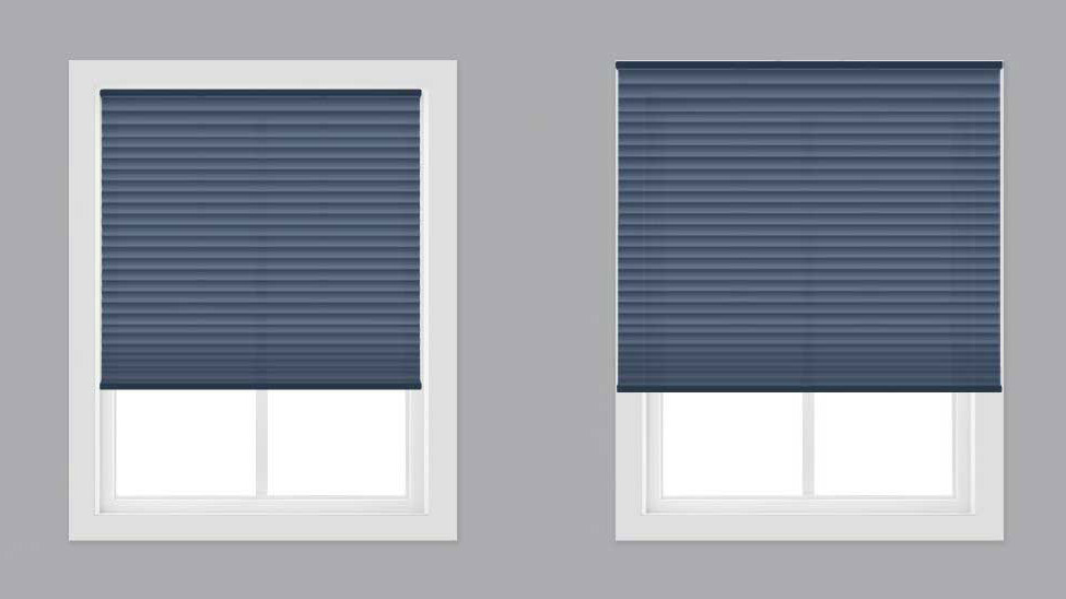 Inside and Outside Mount window blinds