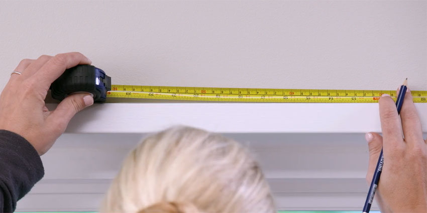 Measuring windows for blackout blinds
