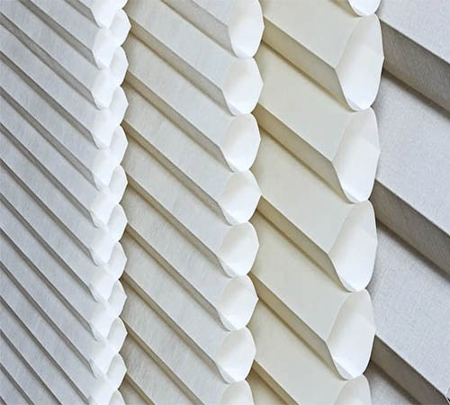 Cellular shades have insulating pockets