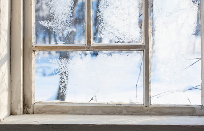 Windows lead to heat loss in winter