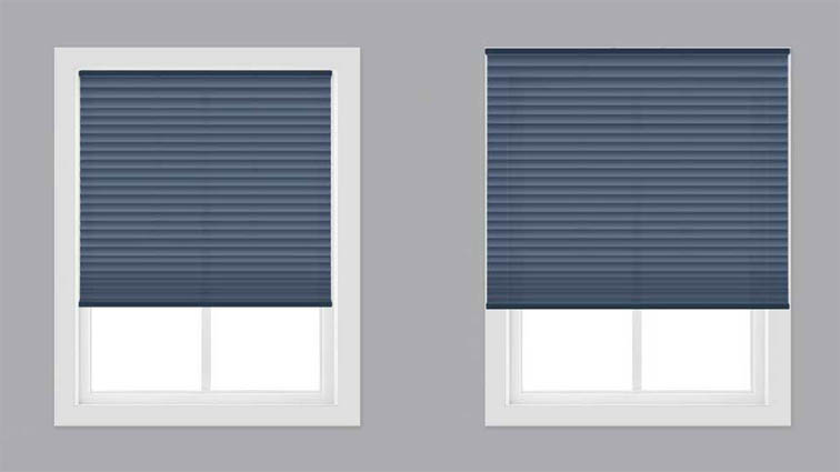 Inside mount vs outside mount for window treatments