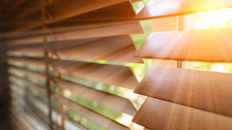 Wood blinds are functional but not high insulators