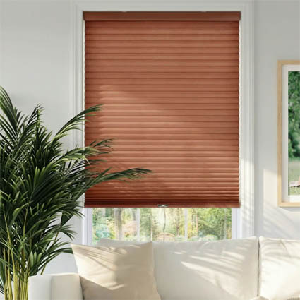 Cellular shades provide insulation and style