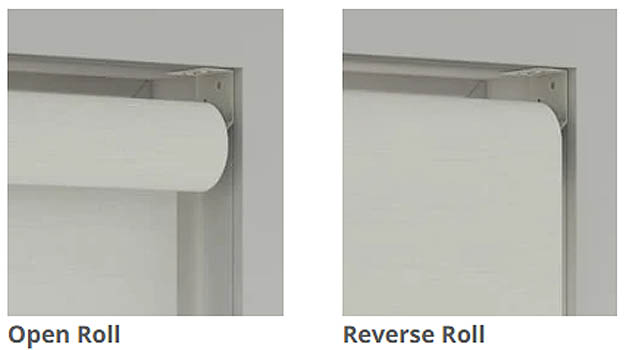 Comparison of standard and reverse roll