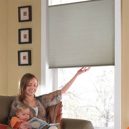 Cordless blinds and shades for a safer home