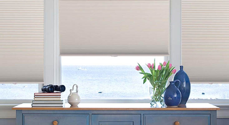 Dust resistant cellular shades