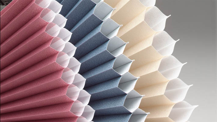 Comparison of cellular shade sizes