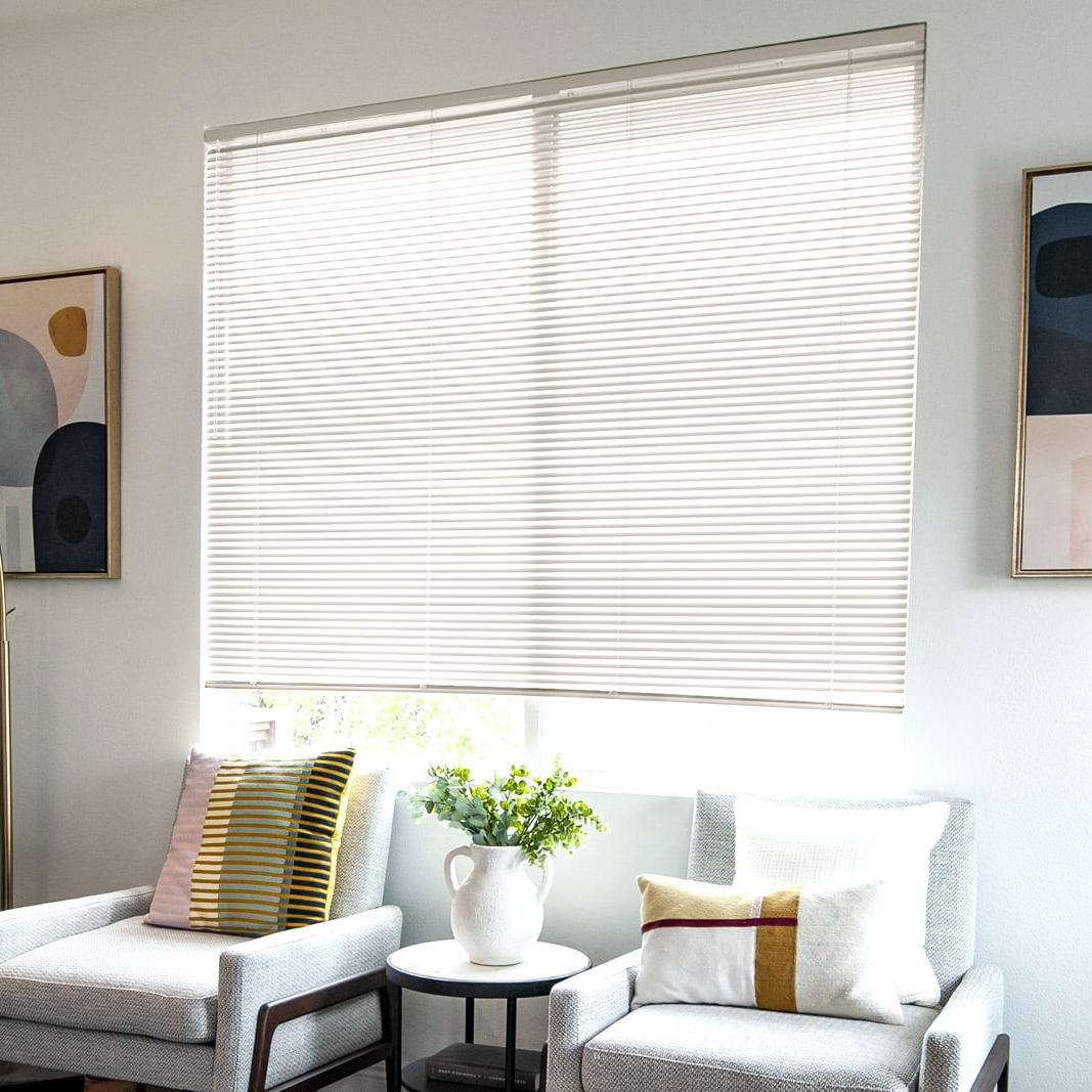 1 Inch Premium Aluminum Blinds - Whit...