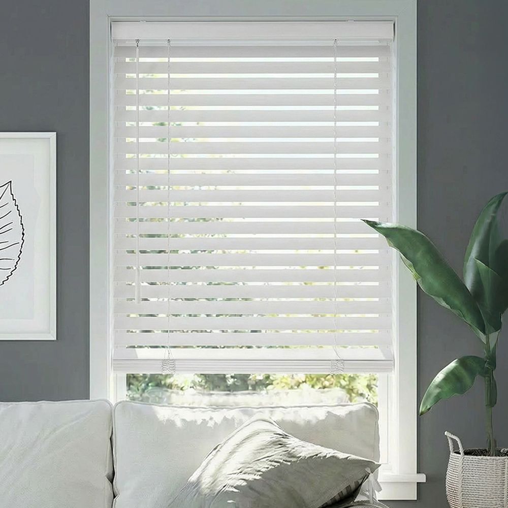 LEVOLOR 2 Inch Faux Wood Blinds | Cordless Blinds