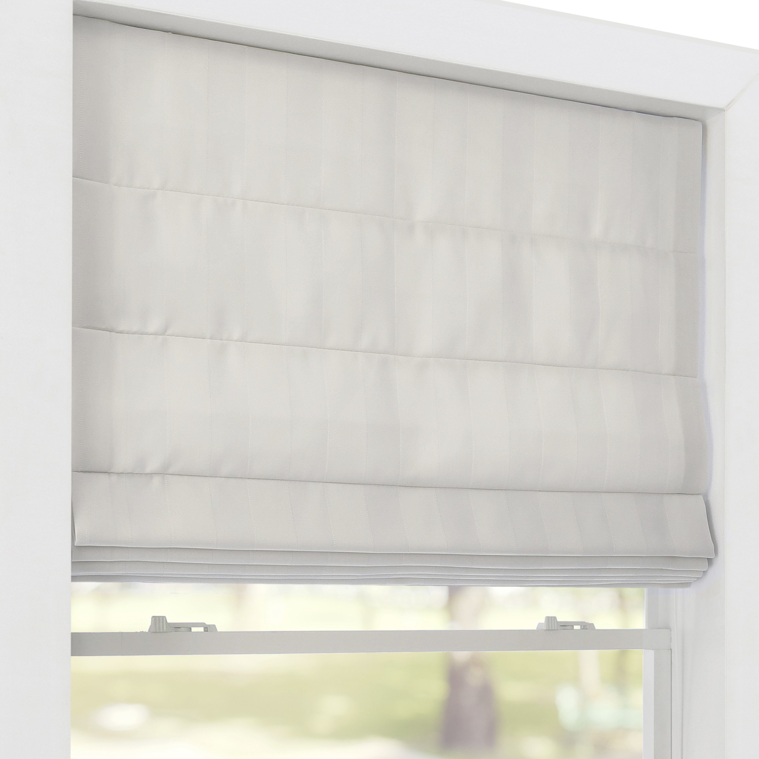 Premium Plain Fold Roman Shade | Blindster