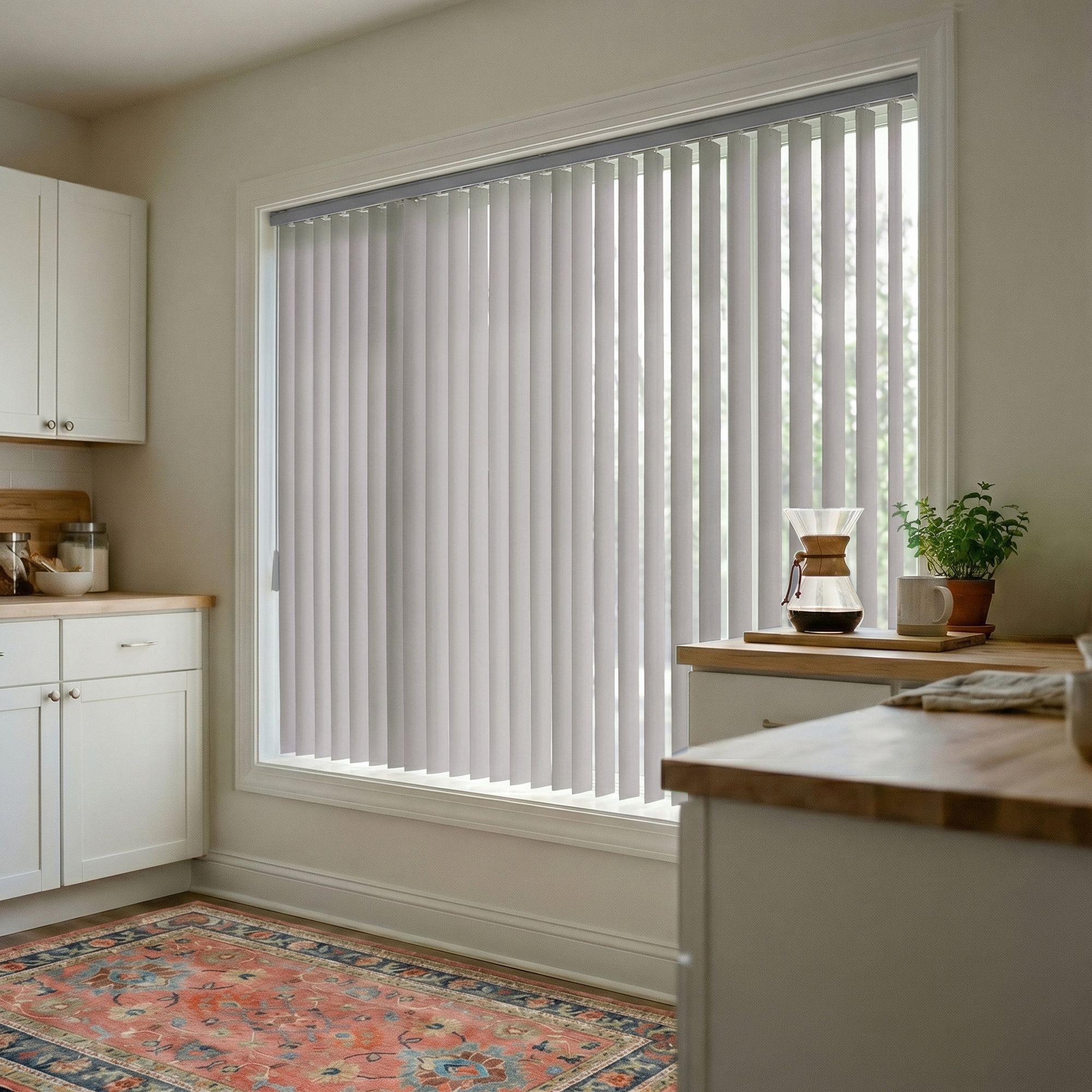 ブラインド YOU PVC Vertical Blinds for Sliding Doors & More | Blindster
