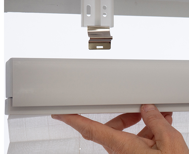 Deluxe Cordless Top Down Bottom Up Pleated Shade